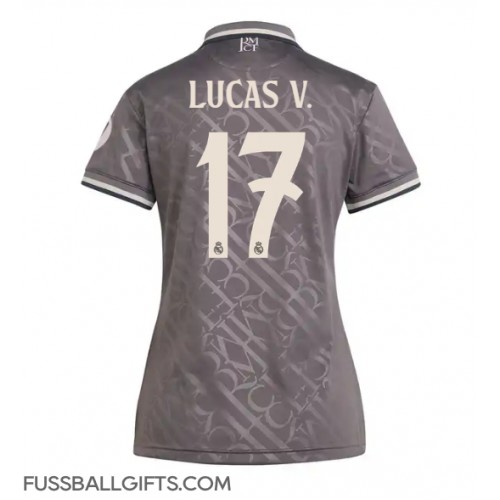 Real Madrid Lucas Vazquez #17 Fußballbekleidung 3rd trikot Damen 2024-25 Kurzarm